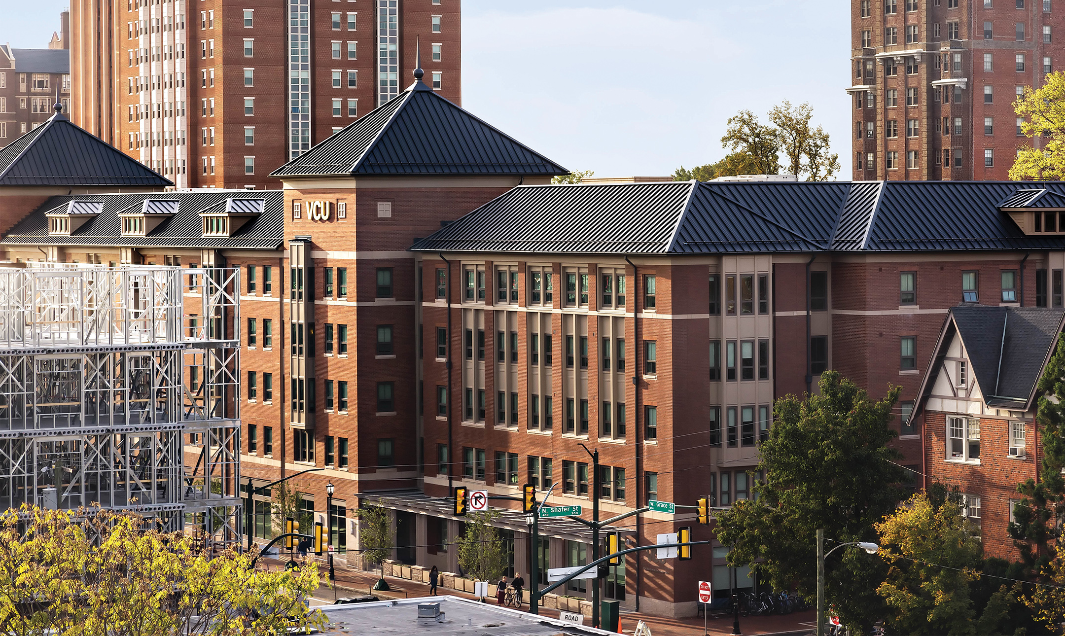 Virginia Commonwealth University, West Grace Student Housing South & Laurel Parking Garage